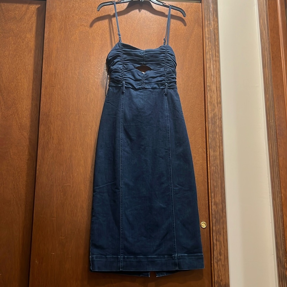 Free People Midnight Blue Jean Dress💙